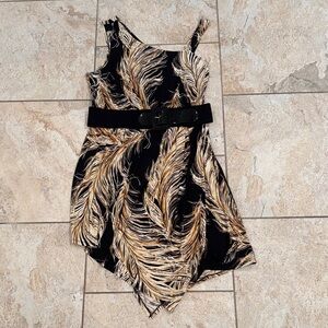 Bisou Bisou Womens Dress One Shoulder Size 1X